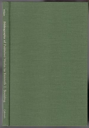 Bild des Verkufers fr Bibliography of Published Works by Kenneth E. Boulding zum Verkauf von Between the Covers-Rare Books, Inc. ABAA