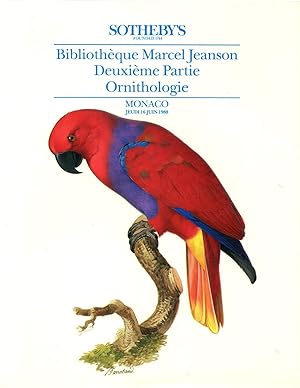 Bibliotheque Marcel Jeanson Deuxieme Partie Ornithologie, Monaco, Jeudi 16 Juin 1988