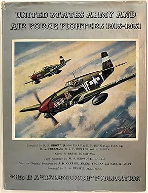 Imagen del vendedor de United States Army and Air Force Fighters 1916-1961 a la venta por The Aviator's Bookshelf