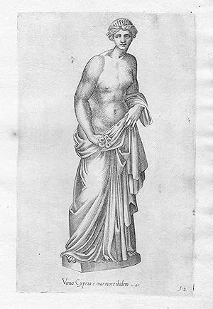 "Venus Cypria e marmore ibidem." - Venus mythology goddes Ancient Roman statue Rome Mythologie Rö...