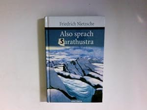 Bild des Verkufers fr Also sprach Zarathustra : ein Buch fr Alle und Keinen. zum Verkauf von Antiquariat Buchhandel Daniel Viertel