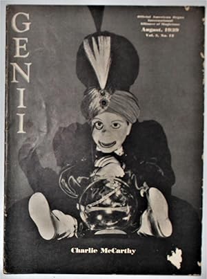 Seller image for Genii Official American Organ for the International Alliance of Magicians August 1939 Vol. 3 No. 12 for sale by Gotcha By The Books