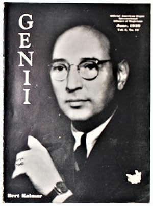 Seller image for Genii Official American Organ for the International Alliance of Magicians June 1939 Vol. 3 No. 10 for sale by Gotcha By The Books