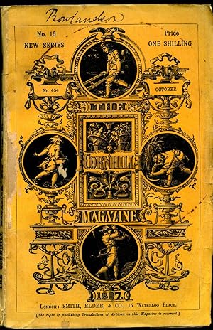 Bild des Verkufers fr The Cornhill Magazine No. 16 (New Series) No. 454 October 1897 zum Verkauf von Little Stour Books PBFA Member