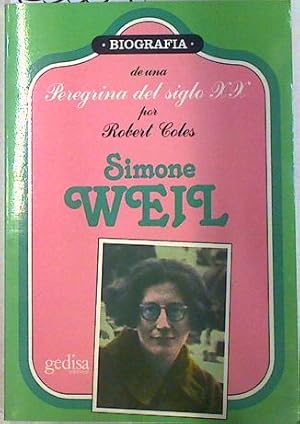 Imagen del vendedor de Simone Weil a la venta por Almacen de los Libros Olvidados