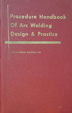 Bild des Verkufers fr Procedure Handbook of Arc Welding Designs and Practice zum Verkauf von Eaglestones