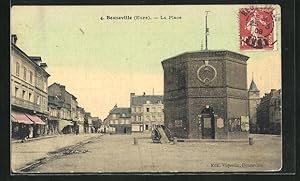 Carte postale Beuzeville, La Place