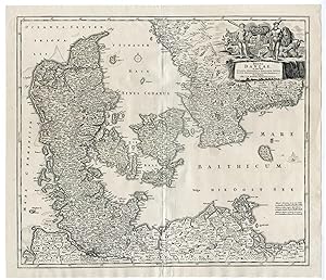 Antique Print-DANMARK-BALTIC SEA-Homann-1716