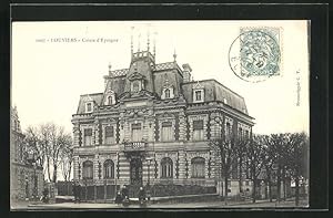 Carte postale Louviers, Caisse d`Épargne