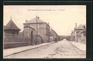 Carte postale Bordeaux-Saint-Clair, La Place