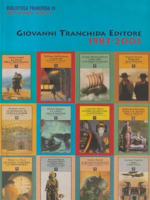 Immagine del venditore per Giovanni Tranchida editore 1983-2003 venduto da Librodifaccia