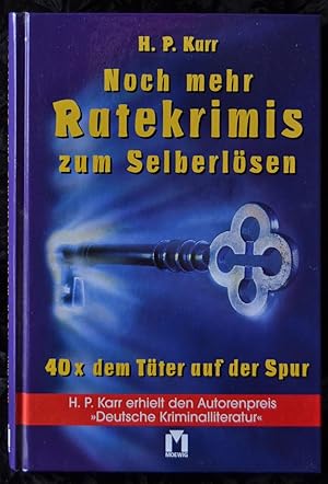 Seller image for Noch mehr Ratekrimis zum Selberlsen, 40x dem Tter auf der Spur for sale by Alte Spiele  Modernes Spiele-Antiquariat