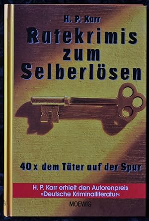 Seller image for Ratekrimis zum Selberlsen, 40x dem Tter auf der Spur for sale by Alte Spiele  Modernes Spiele-Antiquariat