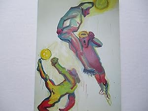 Seller image for Maria Lassnig Friedrich Petzel 2002 Exhibition invite postcard for sale by ANARTIST