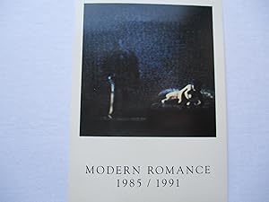 Bild des Verkufers fr David Levinthal Modern Romance 1985 / 1991 Janet Borden Gallery Exhibition invite postcard zum Verkauf von ANARTIST