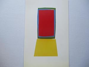 Imagen del vendedor de Ellsworth Kelly At Right Angles 1964-1966 Paula Cooper Gallery 1992 Exhibition invite postcard a la venta por ANARTIST