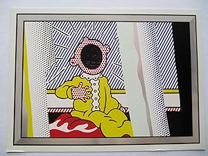 Immagine del venditore per Roy Lichtenstein Prints from the Eighties and Nineties Susan Sheehan Gallery 1998 Exhibition invite postcard venduto da ANARTIST