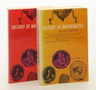 Seller image for History of mathematics. Volume 1 : General survey of the history of elementary mathematics. Volume 2 : Special topics of elementary mathematics. [ 2 volumes ]. for sale by Emile Kerssemakers ILAB