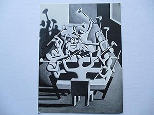 Seller image for Mark Kostabi Upheaval Semaphore Gallery Exhibition invite postcard for sale by ANARTIST