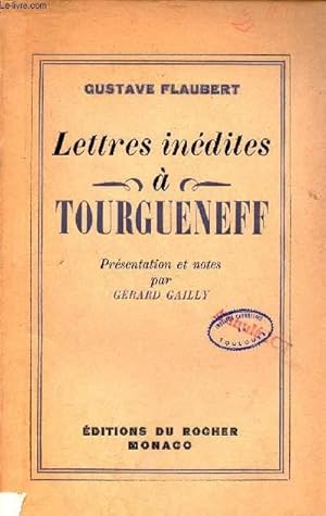 Seller image for Lettres indites  Tourgueneff. for sale by Le-Livre