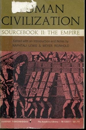 Image du vendeur pour Roman Civilization Sourcebook II : The Empire mis en vente par Librairie Le Nord
