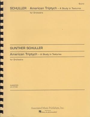 American Triptych, A Study in Textures for Orchestra - Study Score