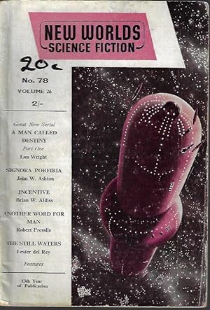 Immagine del venditore per NEW WORLDS of Science Fiction: No. 78, December, Dec. 1958 venduto da Books from the Crypt