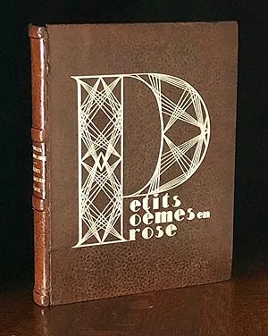 Petits Poèmes en Prose. Rene Kieffer Art Deco Binding.