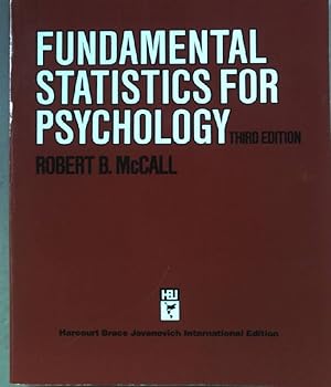 Seller image for Fundamental Statistics for Psychology for sale by books4less (Versandantiquariat Petra Gros GmbH & Co. KG)
