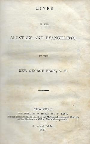 LIVES OF THE APOSTLES AND EVANGELISTS