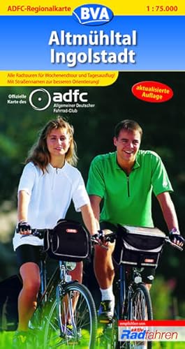 Bild des Verkufers fr Altmhltal, Ingolstadt. Hrsg.: Allgemeiner Deutscher Fahrrad-Club (ADFC e.V.) / BVA Bielefelder Verlag: ADFC-Regionalkarte; Bielefelder Radkarten zum Verkauf von NEPO UG