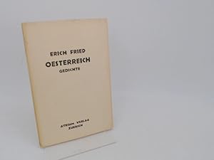 Oesterreich. Gedichte. Geschrieben 1944-1945 in England. Gewidmet dem Andenken Stefan Brills.