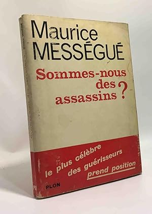 Seller image for Sommes-nous des assassins for sale by crealivres