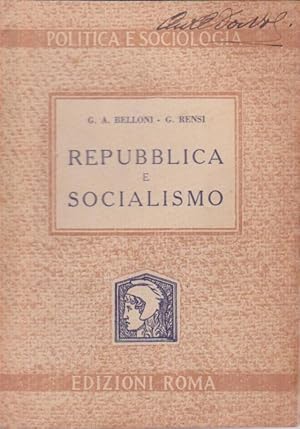 REPUBBLICA E SOCIALISMO