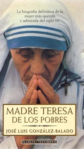 Imagen del vendedor de Madre Teresa de los pobres . a la venta por Librera Astarloa