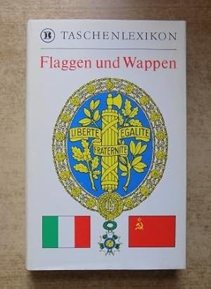 Flaggen und Wappen.