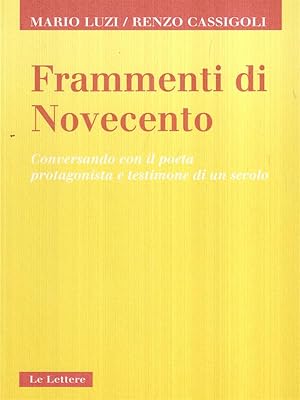 Seller image for Frammenti di Novecento for sale by Librodifaccia