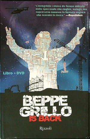 Bild des Verkufers fr Beppe Grillo is back. Con DVD zum Verkauf von Librodifaccia