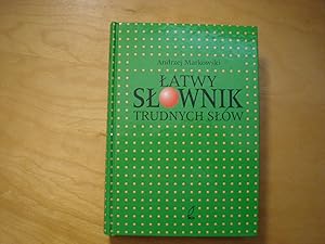 Image du vendeur pour Latwy slownik trudnych slow mis en vente par Polish Bookstore in Ottawa