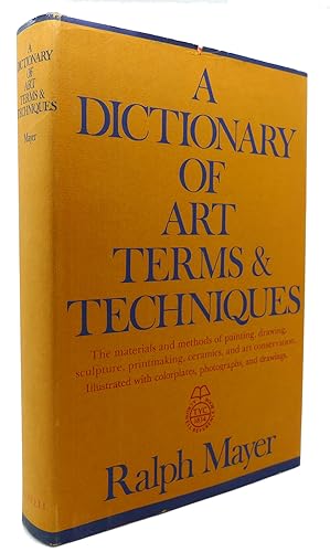 Seller image for DICTIONARY OF ART TERMS AND TECHNIQUES for sale by Rare Book Cellar