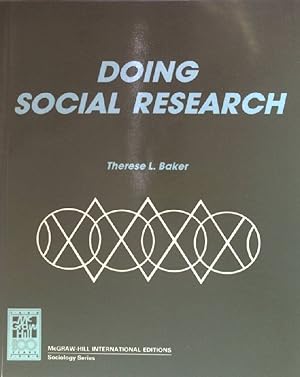 Seller image for Doing Social Research McGraw-Hill sociology series for sale by books4less (Versandantiquariat Petra Gros GmbH & Co. KG)