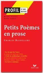 Bild des Verkufers fr petits pomes en prose, de Charles Baudelaire zum Verkauf von Chapitre.com : livres et presse ancienne