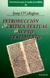 Seller image for Introduccin a la crtica textual del Nuevo Testamento for sale by AG Library