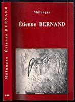 Seller image for Mlanges Etienne Bernand for sale by RECYCLIVRE