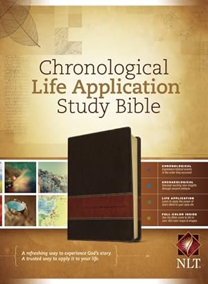 Immagine del venditore per Chronological Life Application Study Bible : New Living Translation Brown / Tan TuTone LeatherLike venduto da GreatBookPrices