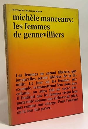 Image du vendeur pour Les femmes de gennevilliers mis en vente par crealivres