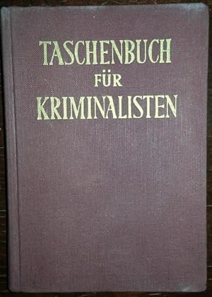 Taschenbuch für Kriminalisten.