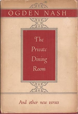 The Private Dining Room and other new verses