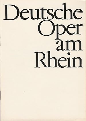 Bild des Verkufers fr Programmheft Richard Wagner DAS RHEINGOLD 14. Mrz 1968 Spielzeit 1967 / 68 zum Verkauf von Programmhefte24 Schauspiel und Musiktheater der letzten 150 Jahre