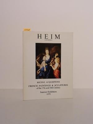 Recent Acquisitions: French Paintings & Sculptures of the 17th and 18th Century. Summer Exhibitio...